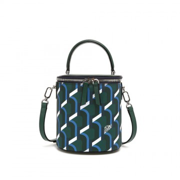 ROSA.K VANITY MONOGRAM TOTE BLUE MOUNTAIN